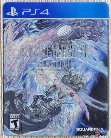 Final Fantasy XV (Deluxe Edition) PS4 steelbook slip cover front