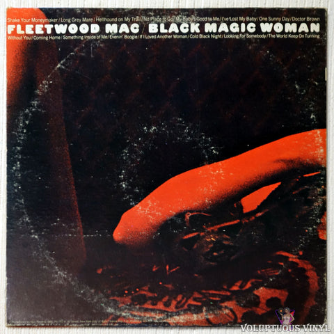 Fleetwood Mac ‎– Black Magic Woman vinyl record back cover