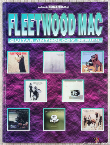 Fleetwood Mac Guitar Anthology Series Sheet Music Book front cover