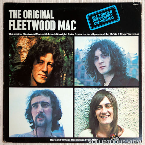 Fleetwood Mac ‎– The Original Fleetwood Mac - Vinyl Record - Front Cover