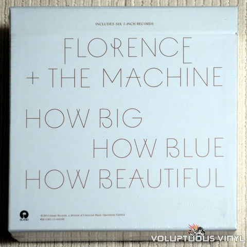 Florence And The Machine ‎– How Big, How Blue, How Beautiful - Vinyl Record - Back Cover