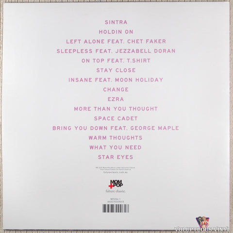 Flume ‎– Flume vinyl record back cover
