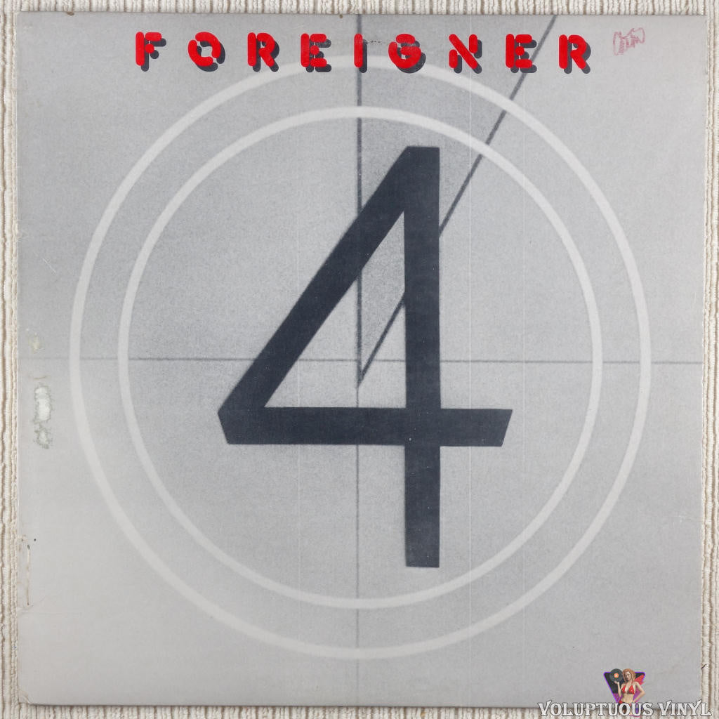 Foreigner – 4 vinyl record front cover