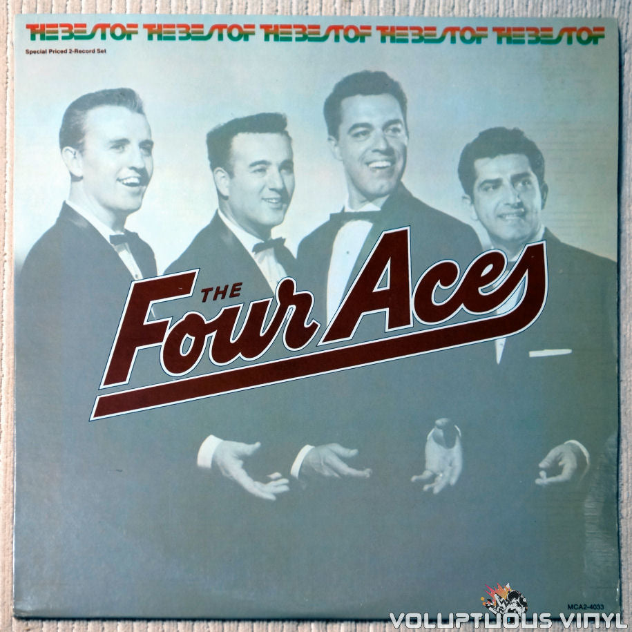 The Four Aces ‎– The Best Of The Four Aces vinyl record front cover