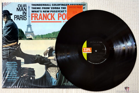 Franck Pourcel And His Orchestra ‎– Our Man In Paris vinyl record