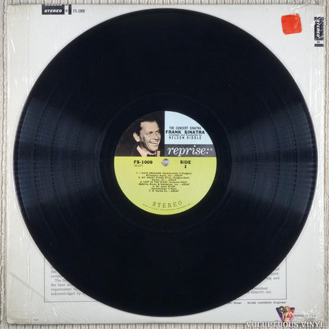 Frank Sinatra Arranged And Conducted By Nelson Riddle – The Concert Sinatra vinyl record