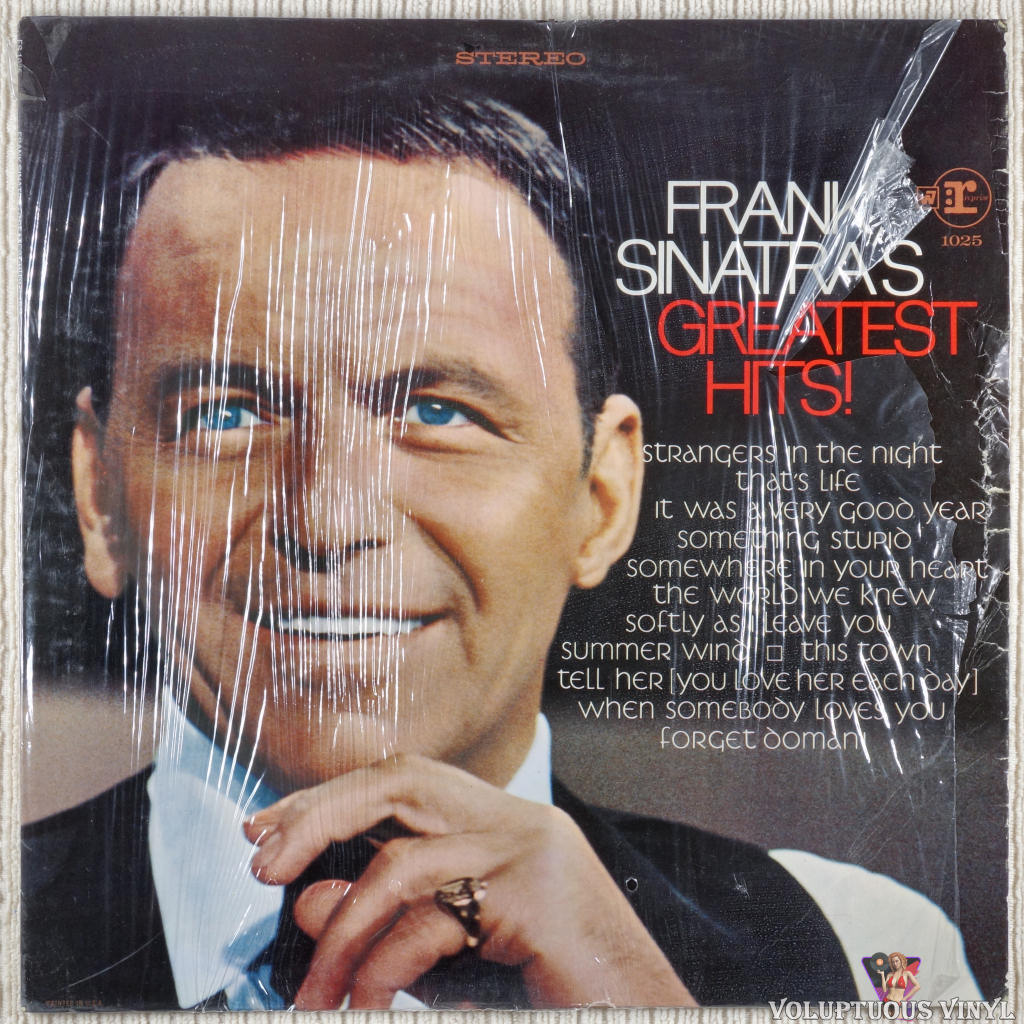Frank Sinatra – Frank Sinatra's Greatest Hits vinyl record front cover