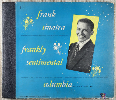 Frank Sinatra – Frankly Sentimental shellac front cover