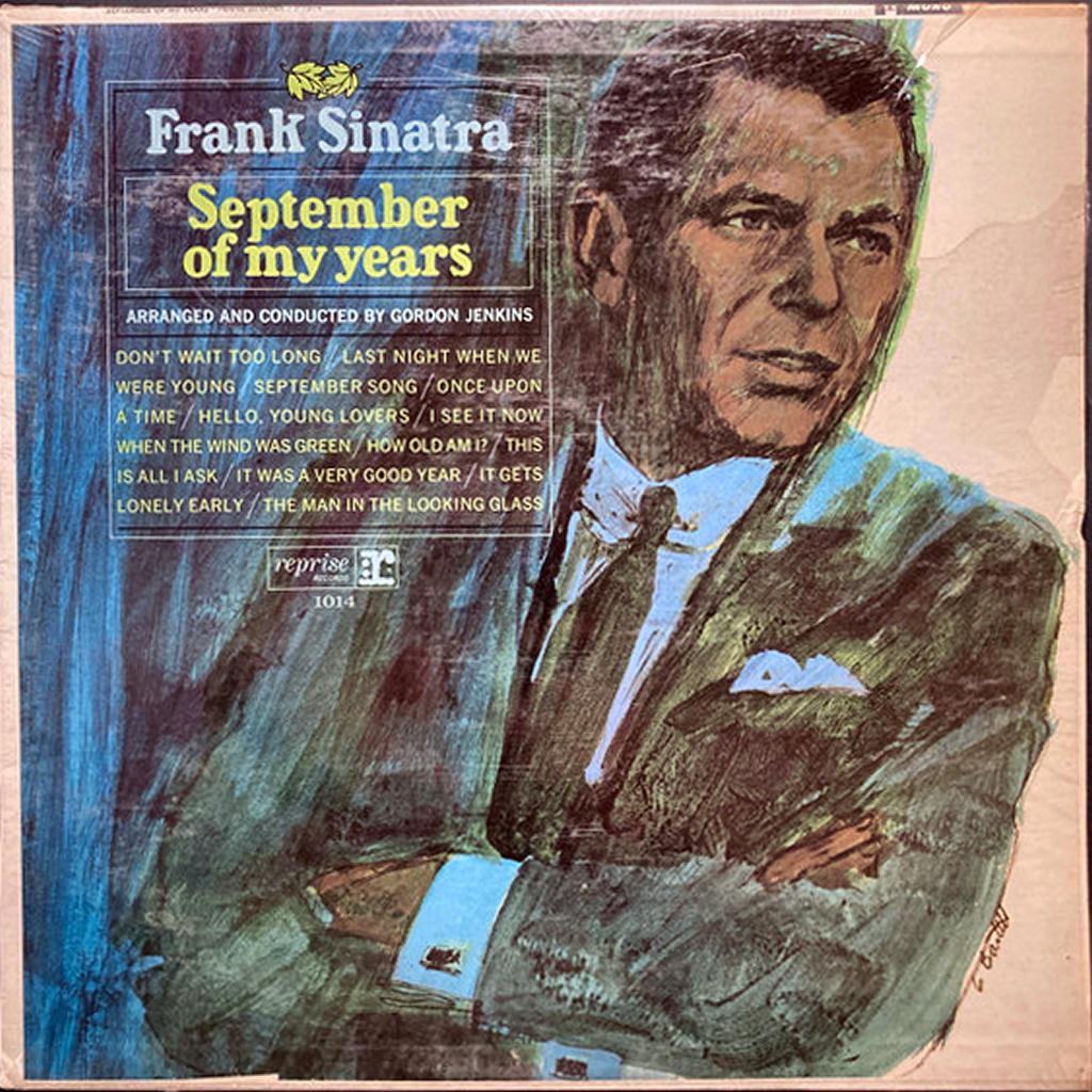 Frank Sinatra – September Of My Years vinyl record front cover