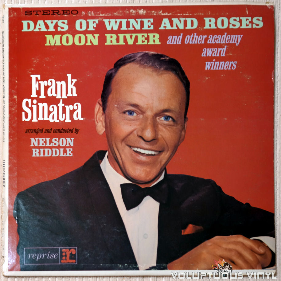 Frank Sinatra ‎– Sings Days Of Wine And Roses, Moon River, And Other Academy Award Winners - Vinyl Record - Front Cover