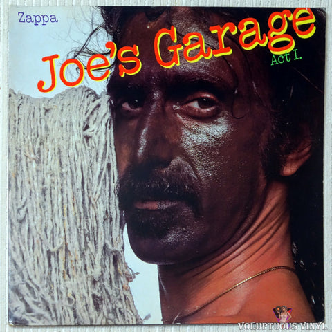 Frank Zappa ‎– Joe's Garage Act I vinyl record front cover