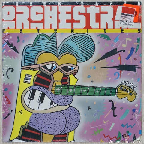 Frank Zappa ‎– Orchestral Favorites vinyl record front cover