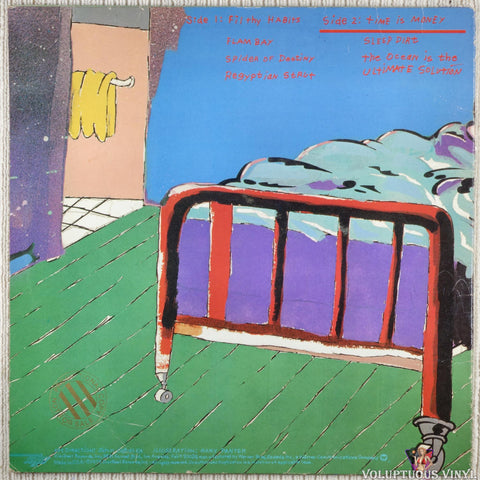 Frank Zappa ‎– Sleep Dirt vinyl record back cover