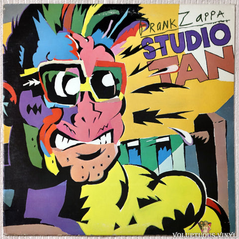 Frank Zappa ‎– Studio Tan vinyl record front cover