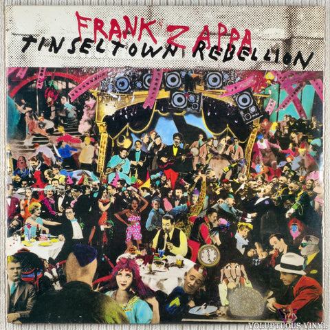 Frank Zappa – Tinsel Town Rebellion vinyl record front cover