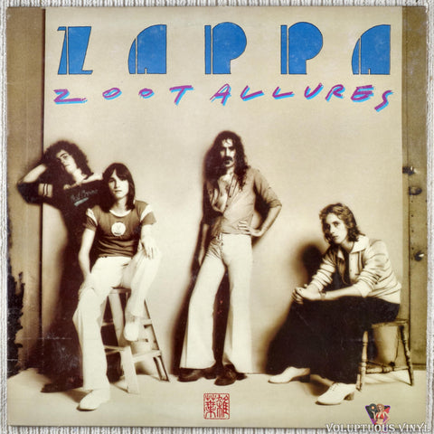 Frank Zappa – Zoot Allures vinyl record front cover