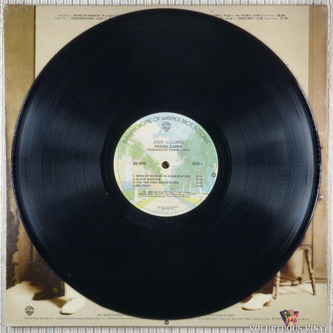 Frank Zappa – Zoot Allures vinyl record