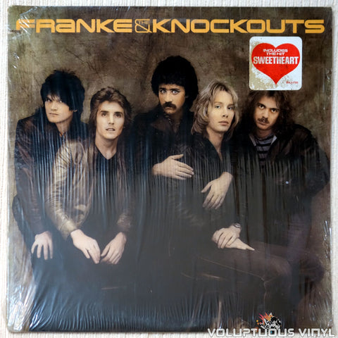 Franke & The Knockouts ‎– Franke & The Knockouts vinyl record front cover
