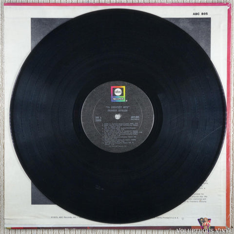Frankie Avalon – 16 Greatest Hits vinyl record