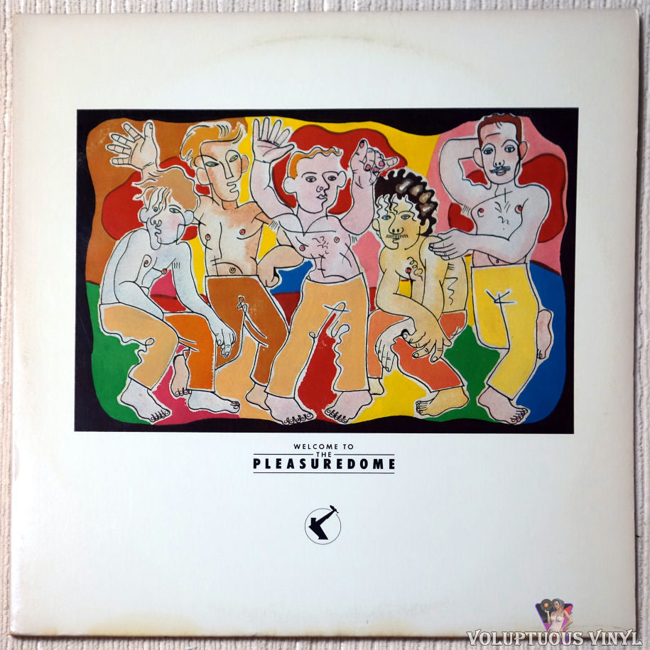 Frankie Goes To Hollywood ‎– Welcome To The Pleasuredome vinyl record front cover