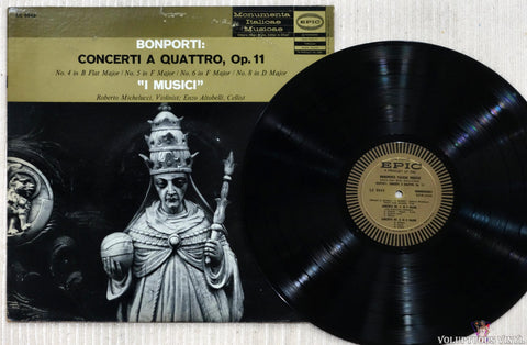 Fransesco-Antonio Bonporti, I Musici ‎– Concerti A Quattro, Op.11 vinyl record