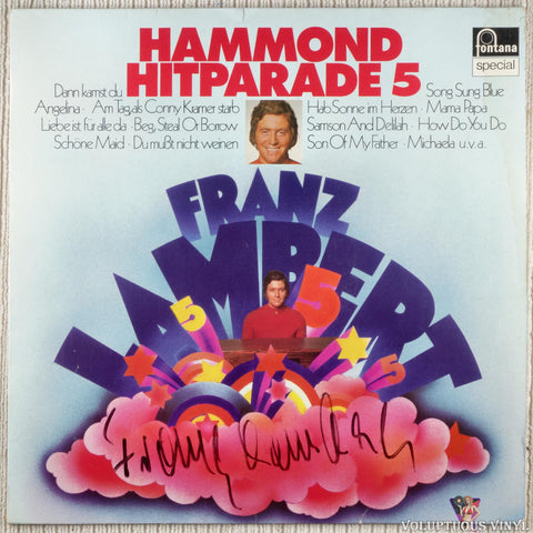 Franz Lambert – Hammond Hitparade 5 vinyl record front cover