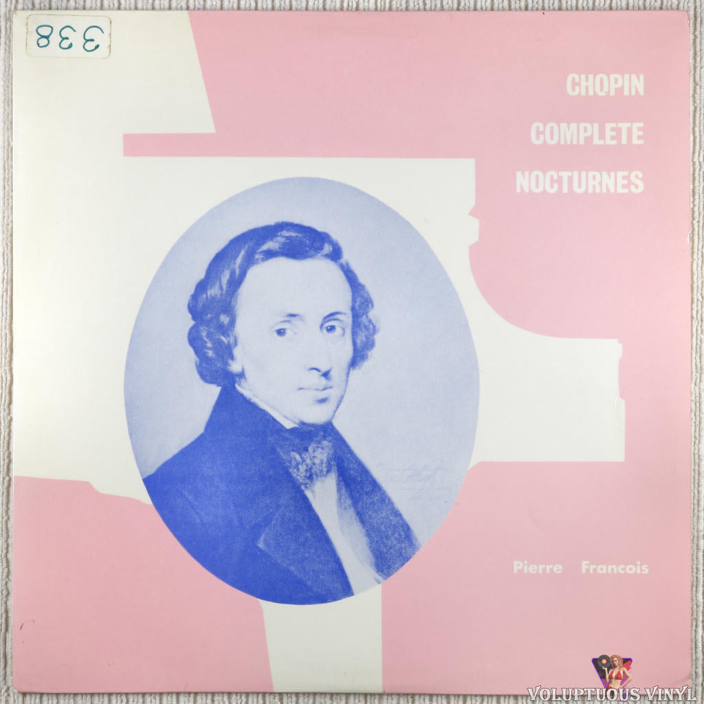 Frédéric Chopin - Pierre François – Complete Nocturnes, Vol. 1 vinyl record front cover
