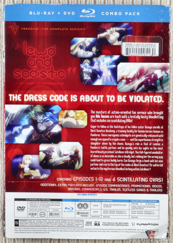 Freezing: Complete Series Blu-ray DVD slip cover bottom