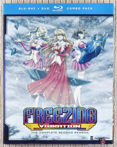 Freezing Vibration: Season 2 Blu-ray / DVD front cover