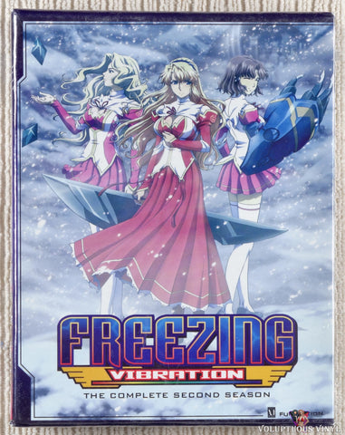 Freezing Vibration: Season 2 blu-ray front cover