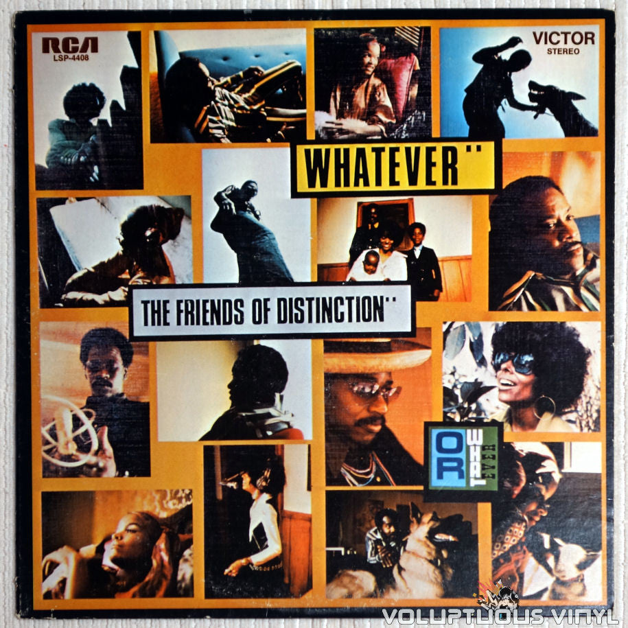 The Friends Of Distinction ‎– Whatever - Vinyl Record - Front Cover