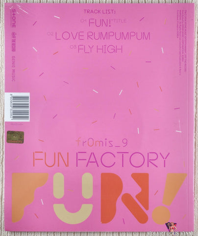 fromis_9 ‎– Fun Factory CD back cover