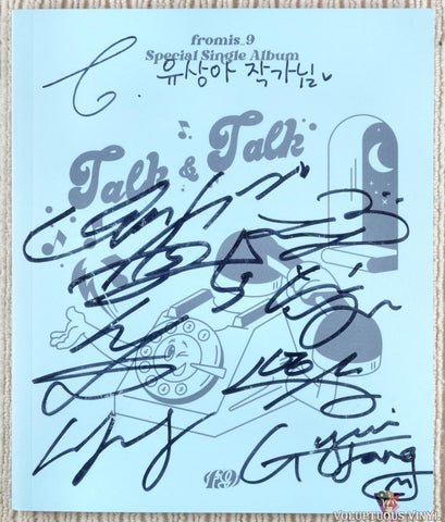 fromis_9 – Talk & Talk (2021) Autographed, Promo, Korean Press