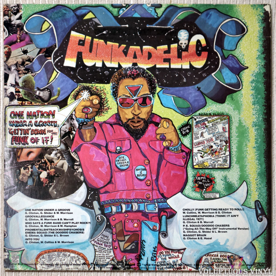 Funkadelic ‎– One Nation Under A Groove (1978) Vinyl, LP, Album