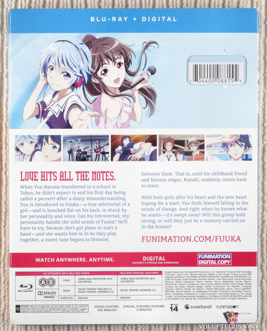 Fuuka: The Complete Series Blu-ray back cover