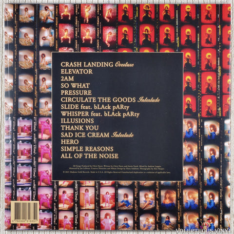 Gavin Turek – Madame Gold vinyl record front cover top back corner