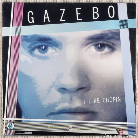 Gazebo – I Like Chopin vinyl record back cover
