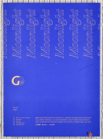 GeeGu – Moonlight CD back cover