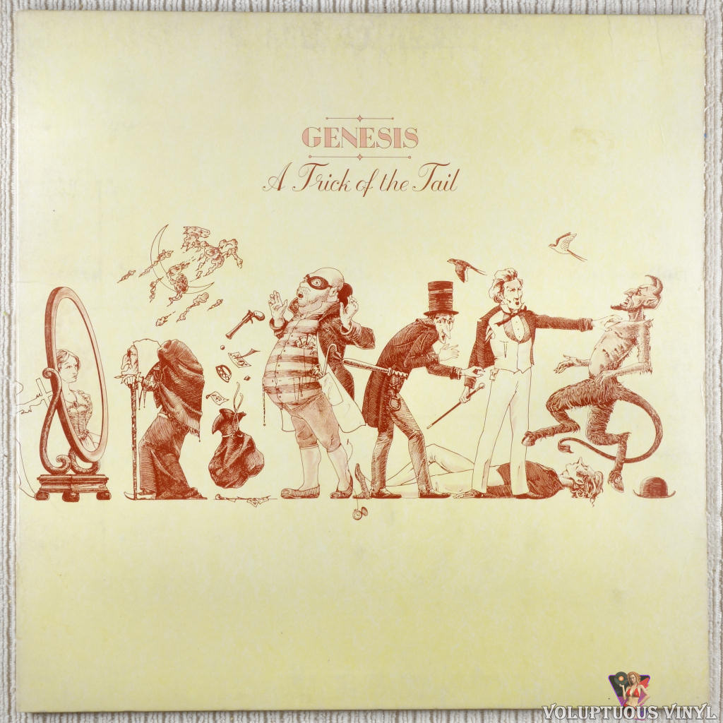 Genesis – A Trick Of The Tail vinyl record front cover