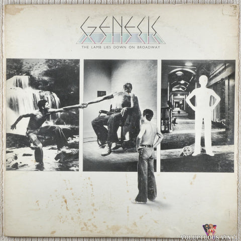 Genesis – The Lamb Lies Down On Broadway vinyl record front cover