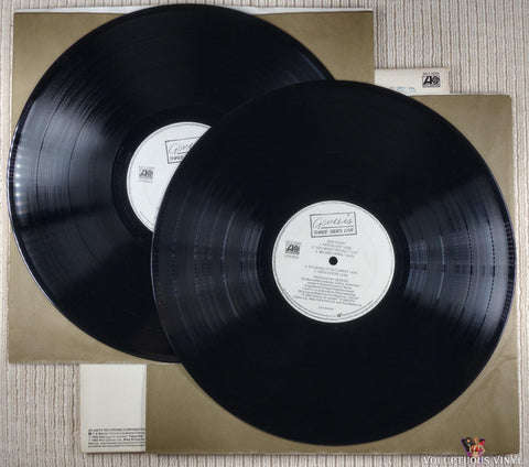 Genesis ‎– Three Sides Live vinyl record