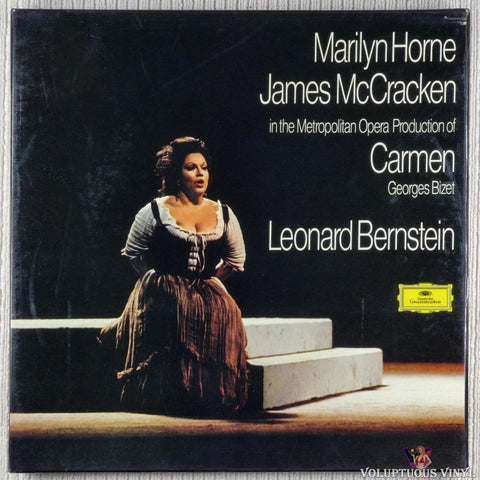 Georges Bizet / Marilyn Horne / James McCracken / Leonard Bernstein / The Metropolitan Opera Orchestra And Chorus – Carmen (1973) 3xLP, Stereo, Box Set, German Press