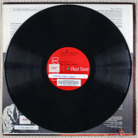 Georges Bizet - Rodion Shchedrin, Arthur Fiedler, The Boston Pops Orchestra – The Carmen Ballet vinyl record