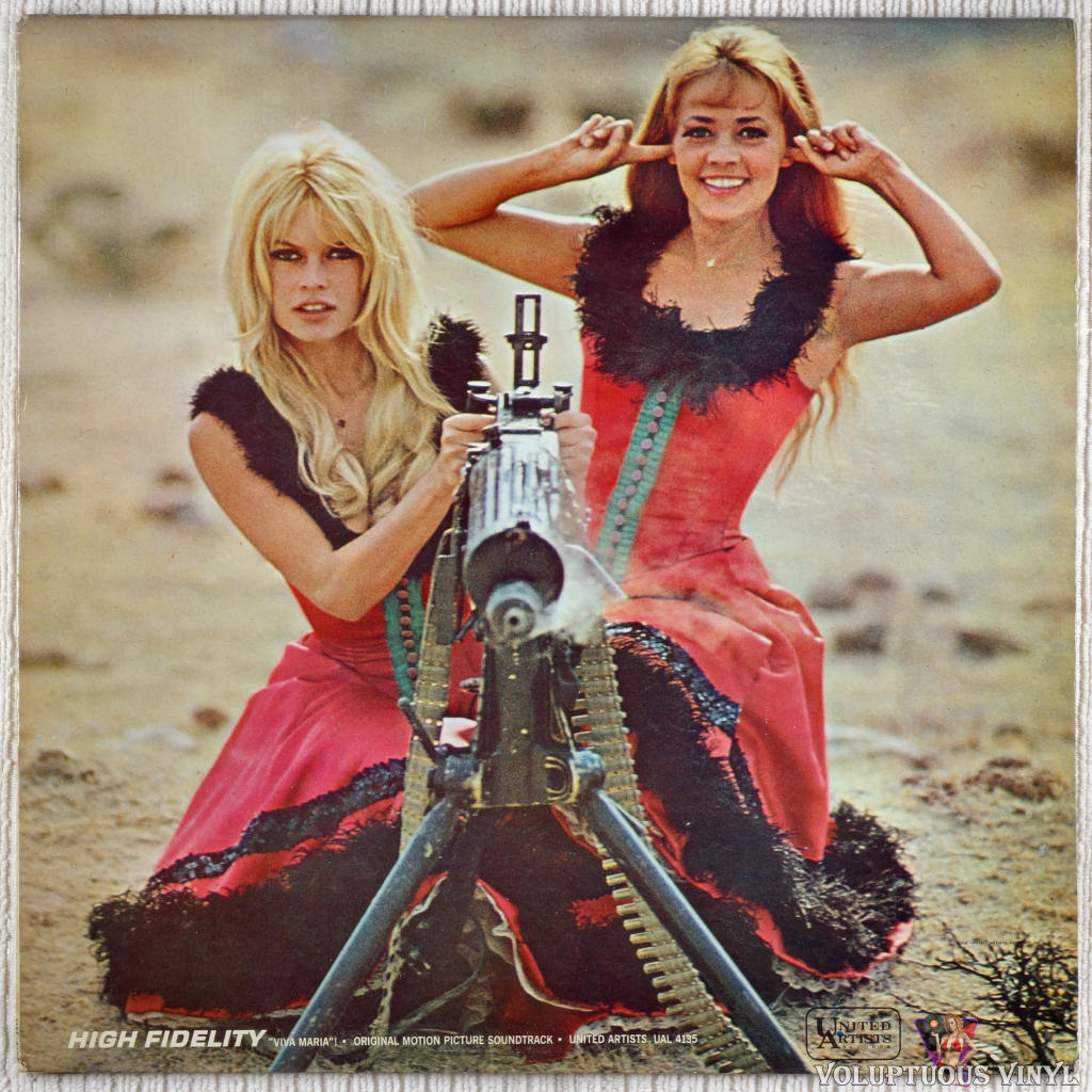 Georges Delerue – Viva Maria! vinyl record front cover