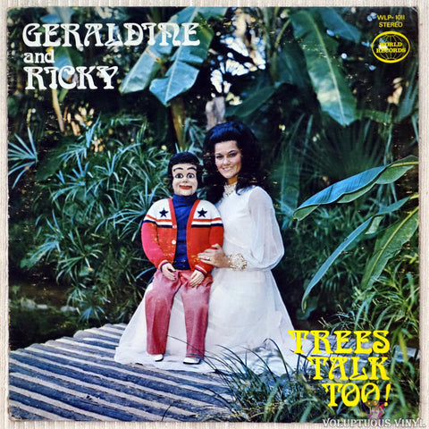 Geraldine And Ricky ‎– Trees Talk Too! vinyl record front cover