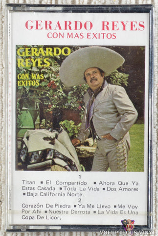 Gerardo Reyes – Con Mas Exitos cassette tape front cover