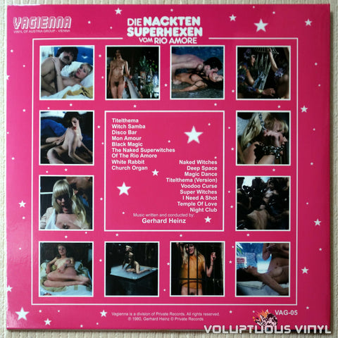 Gerhard Heinz ‎– The Naked Superwitches Of The Rio Amore / Die Nackten Superhexen Vom Rio Amore - Vinyl Record - Back Cover