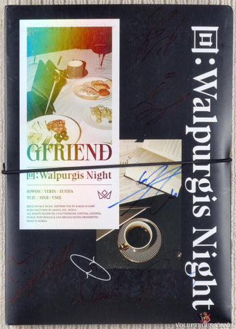 GFriend – 回:Walpurgis Night (2020) Autographed, Promo, Korean Press