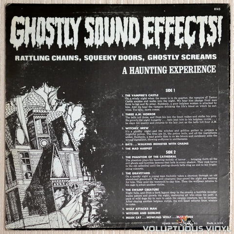 No Artist ‎– Ghostly Sounds - Vinyl Record - Back Cover