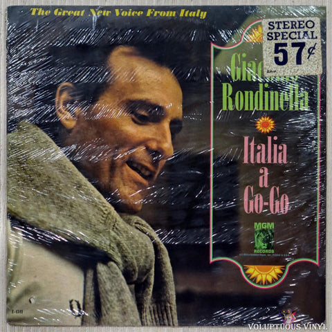 Giacomo Rondinella ‎– Italia A Go-Go vinyl record front cover